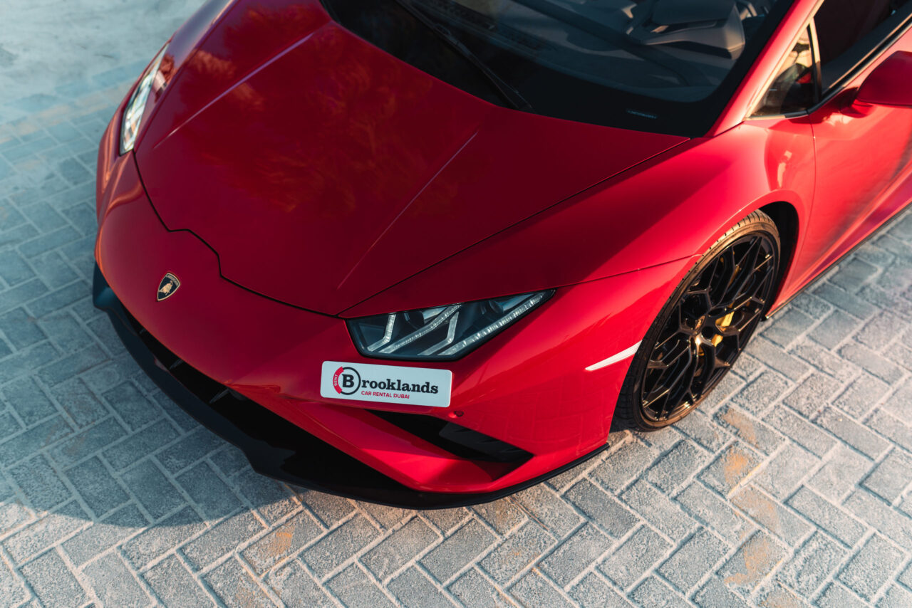 Lamborghini Huracan Evo Spyder Red