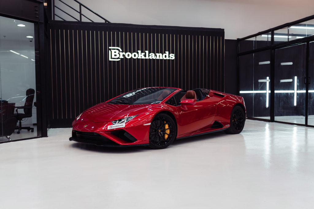Lamborghini Huracan Evo Spyder Red
