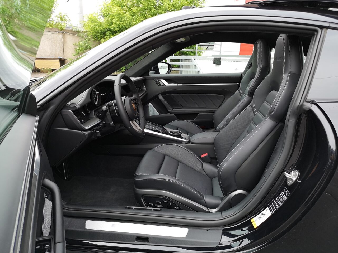 Porsche 911 Turbo S Black