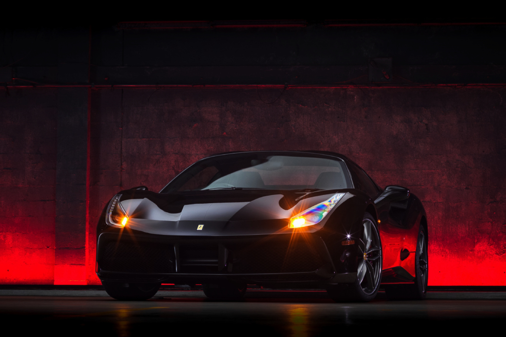 Ferrari 488 Black