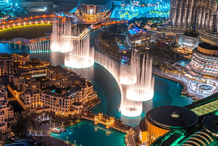 Dubai's Dancing Fountains