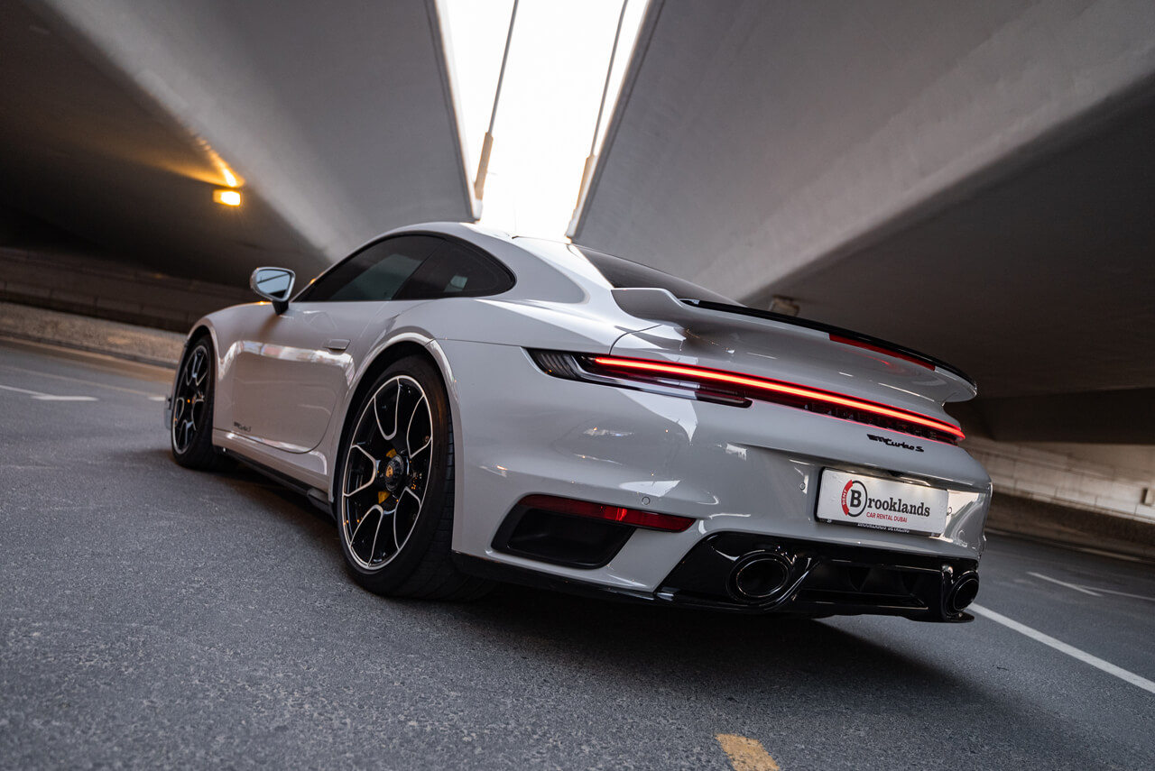 Porsche 911 Turbo S Grey