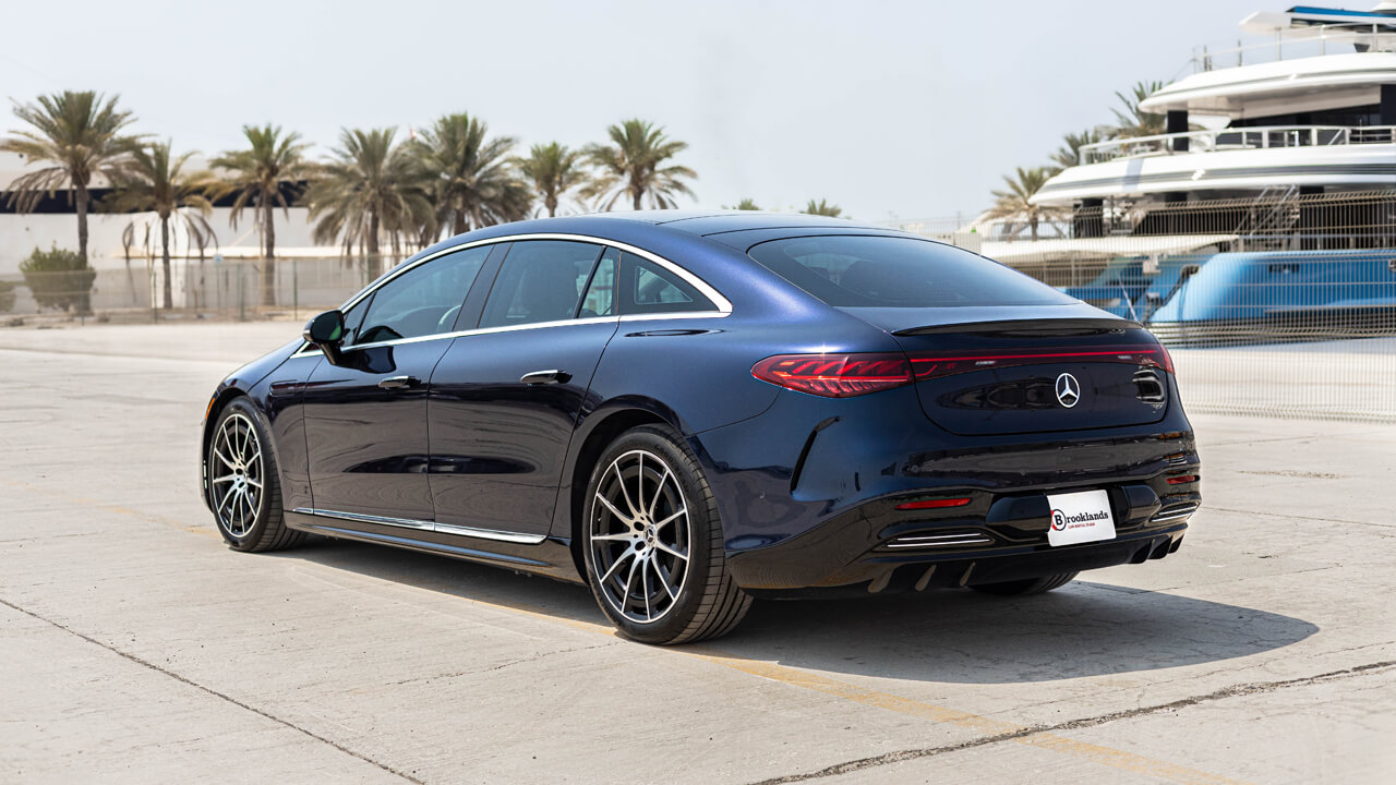 Mercedes EQS 580 Dark Blue