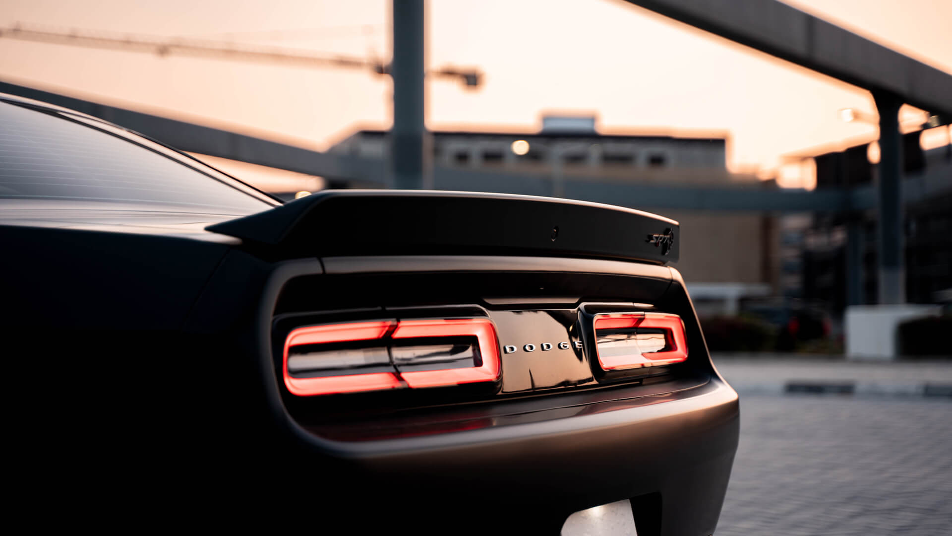 Dodge Challenger Black Hellcat Redeye