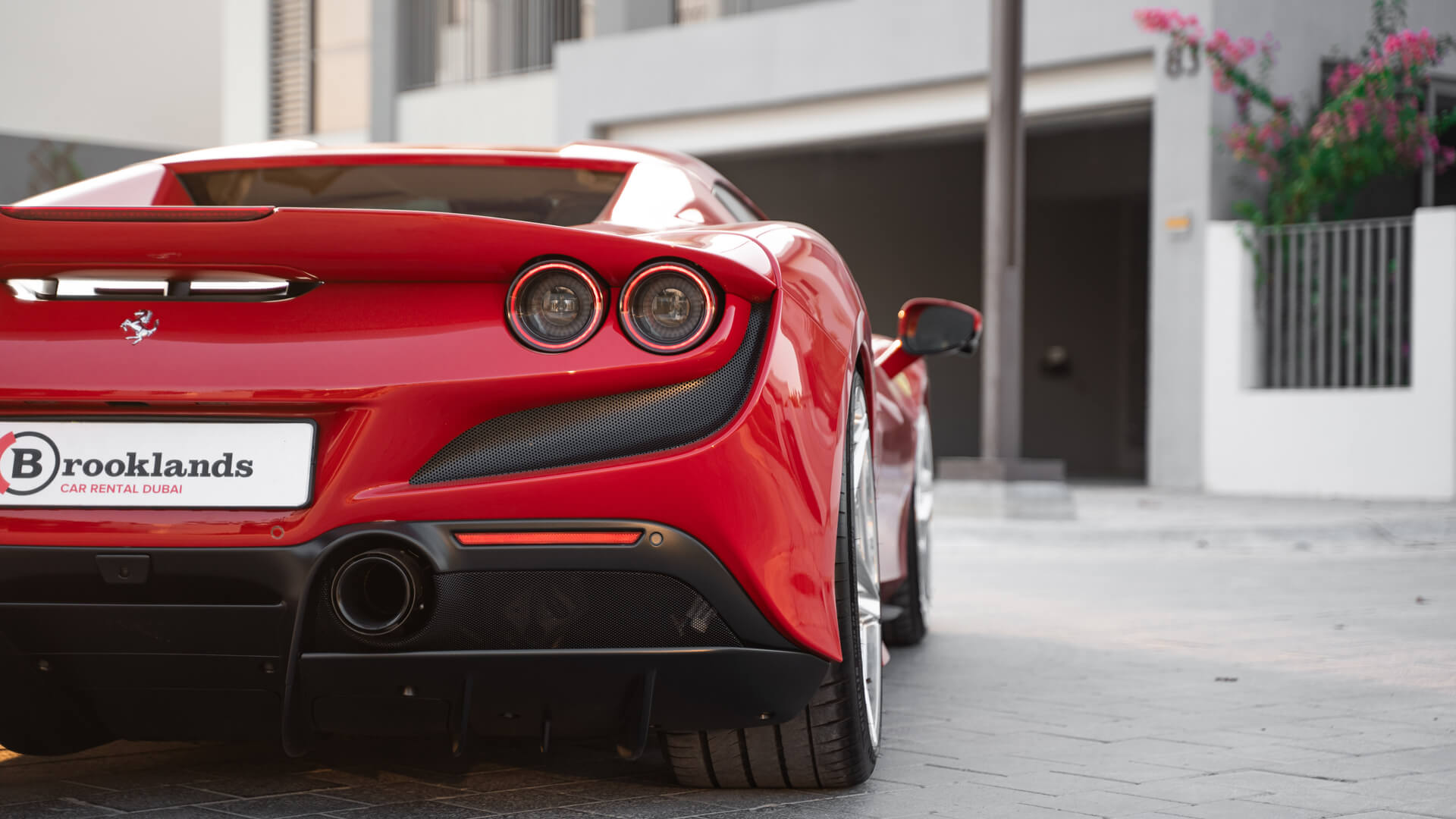 Ferrari F8 Spider Red
