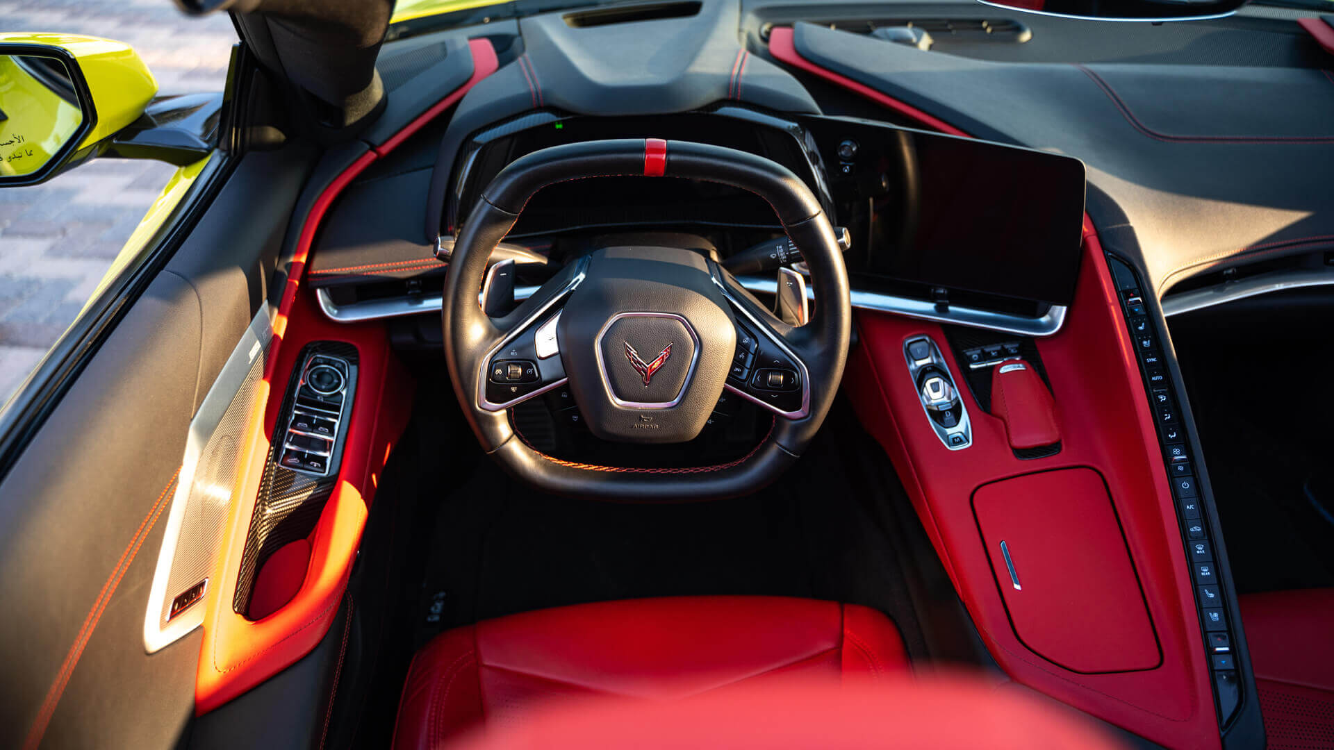 Chevrolet Corvette Yellow