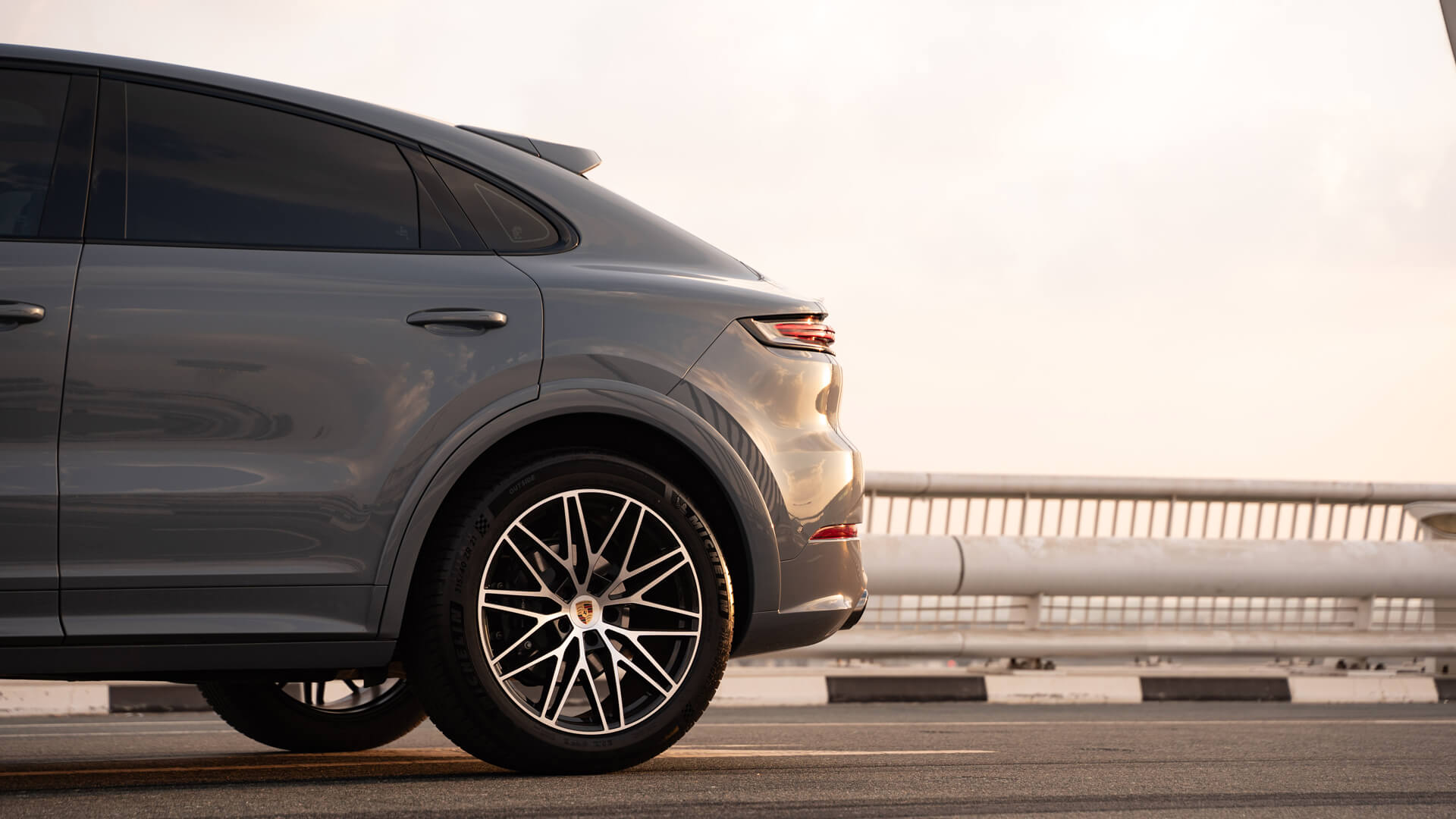 Porsche Cayenne Coupe Grey