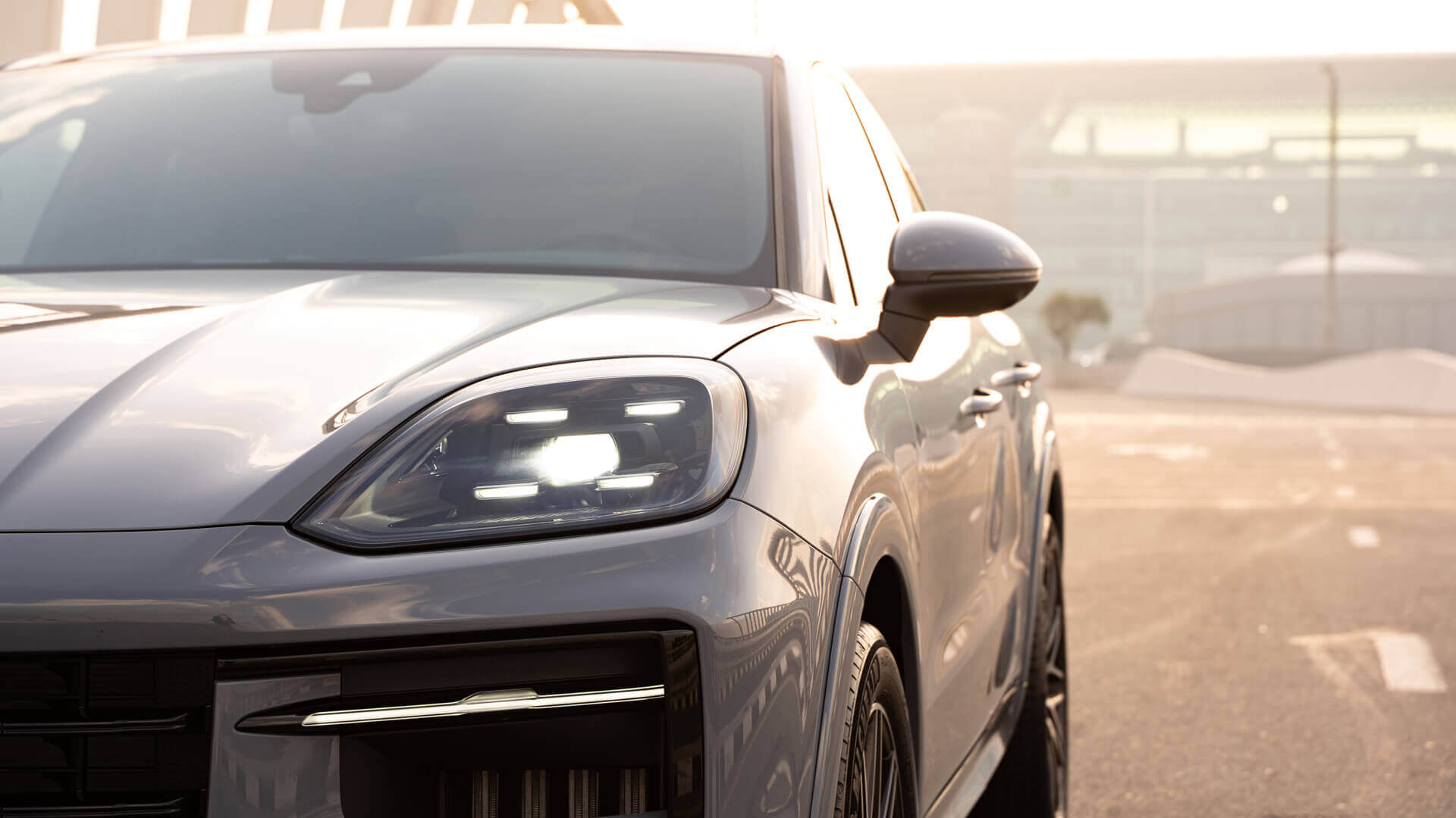 Porsche Cayenne Coupe Grey