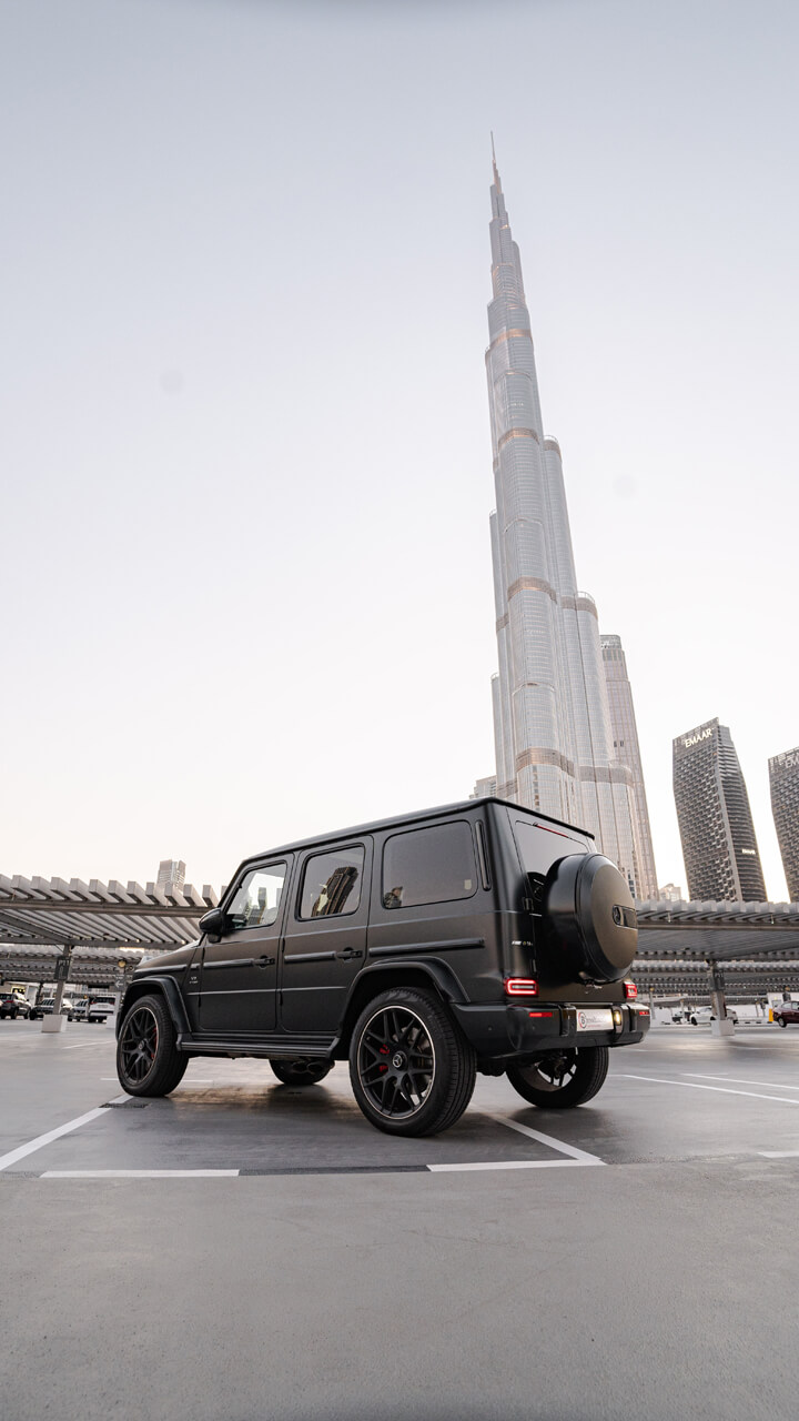 Mercedes G63 AMG Black