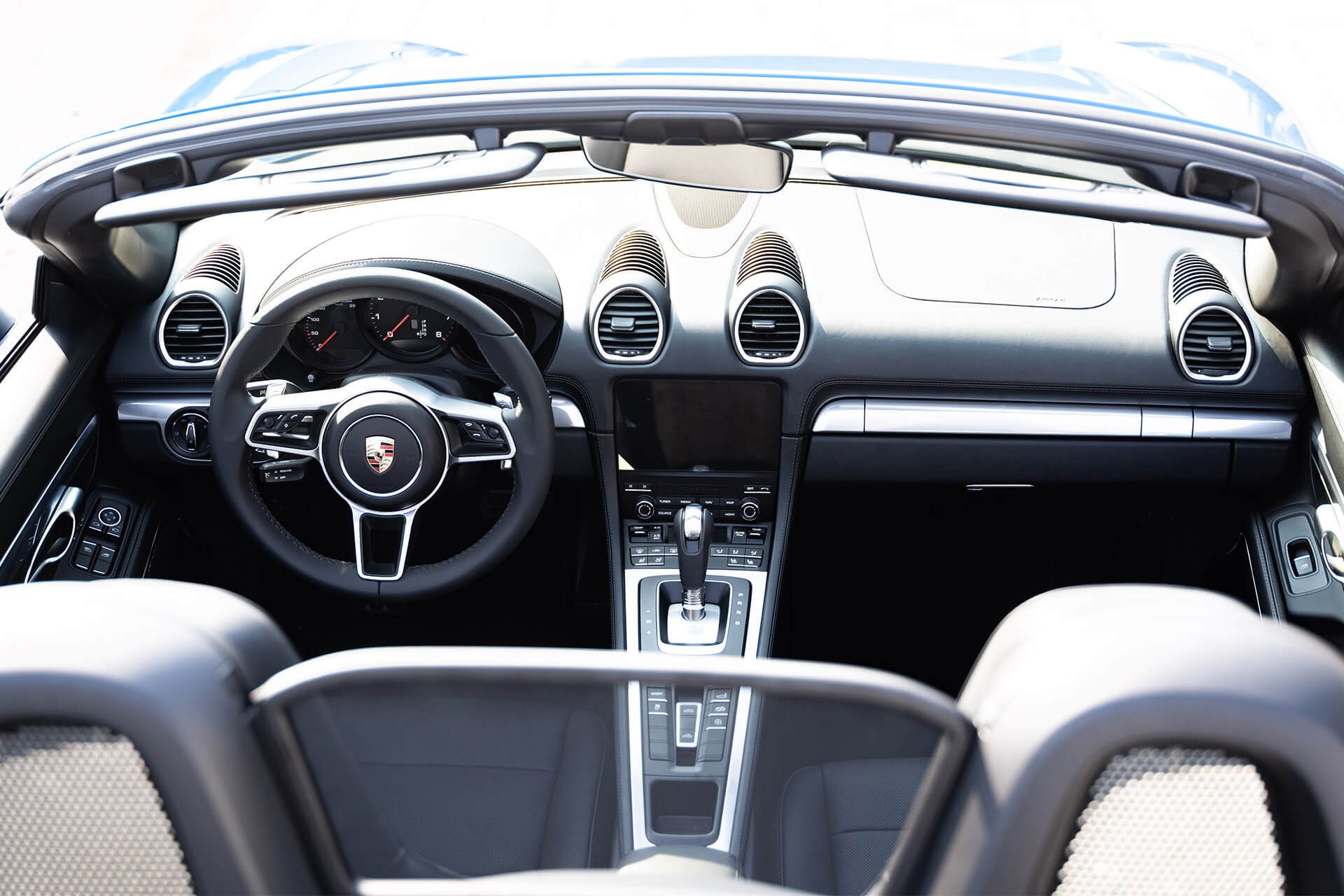 Porsche 718 Boxster Blue