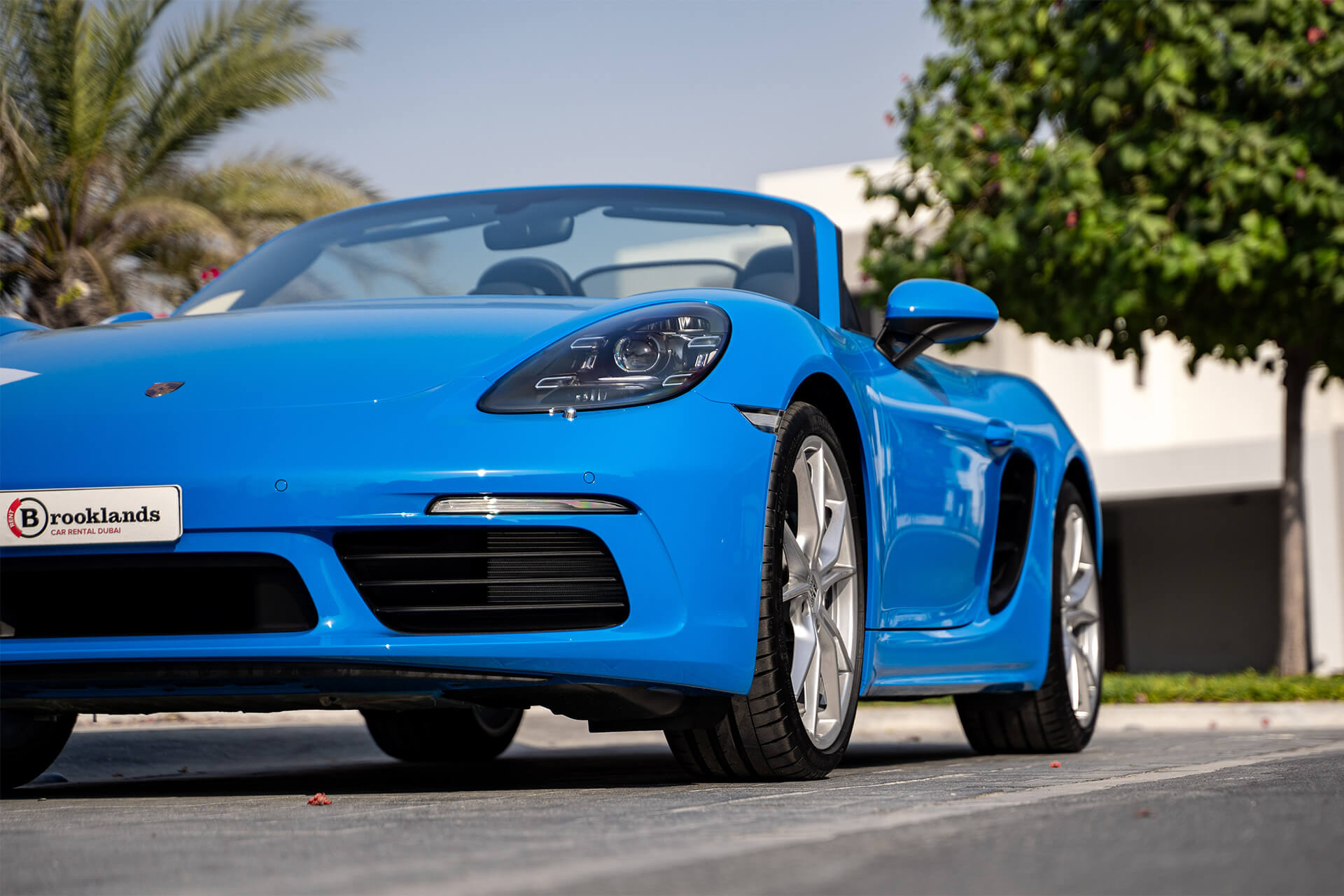 Porsche 718 Boxster Blue