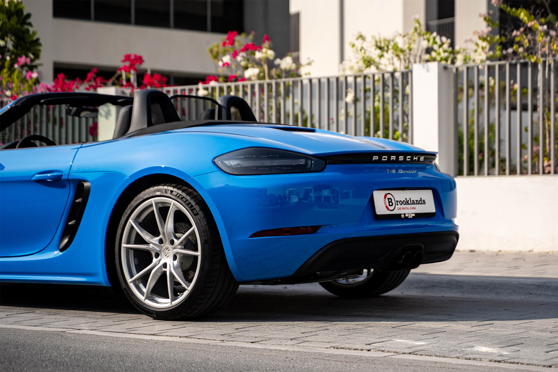 Porsche 718 Boxster Blue