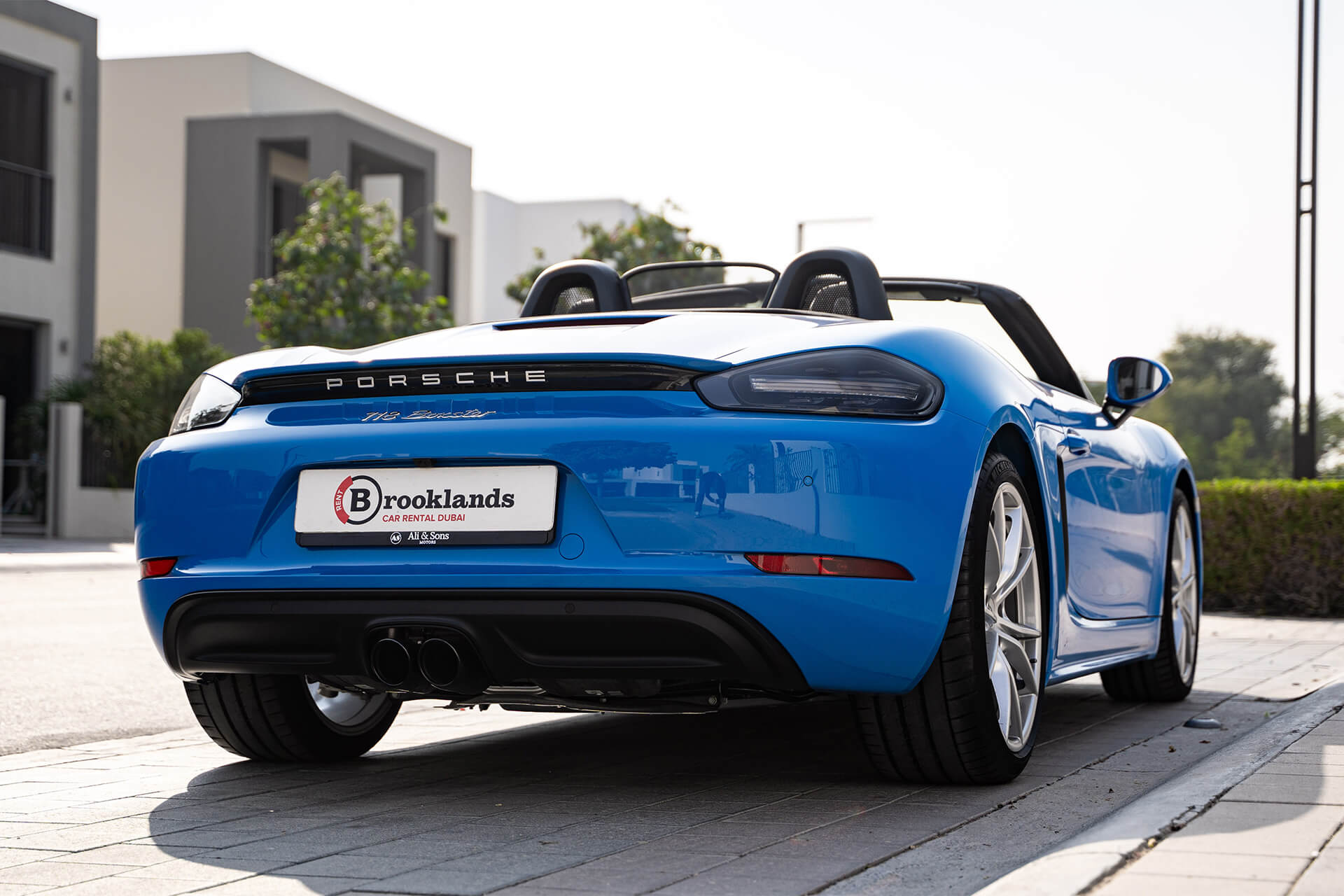 Porsche 718 Boxster Blue