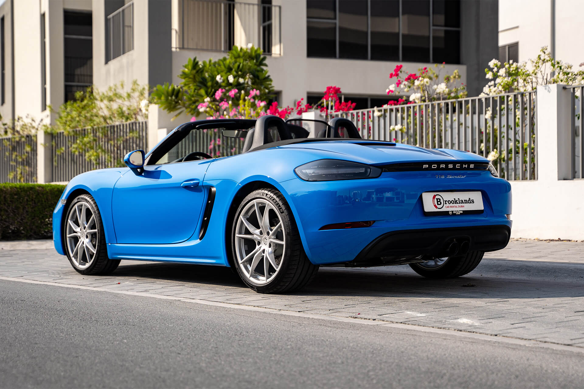 Porsche 718 Boxster Blue