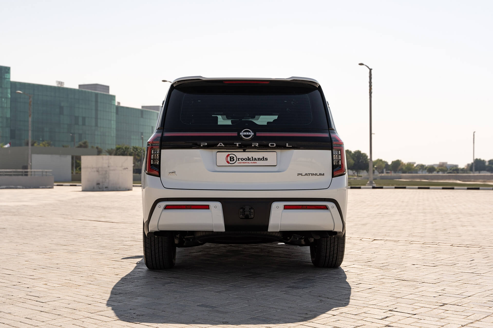 Nissan Patrol White Platinum City