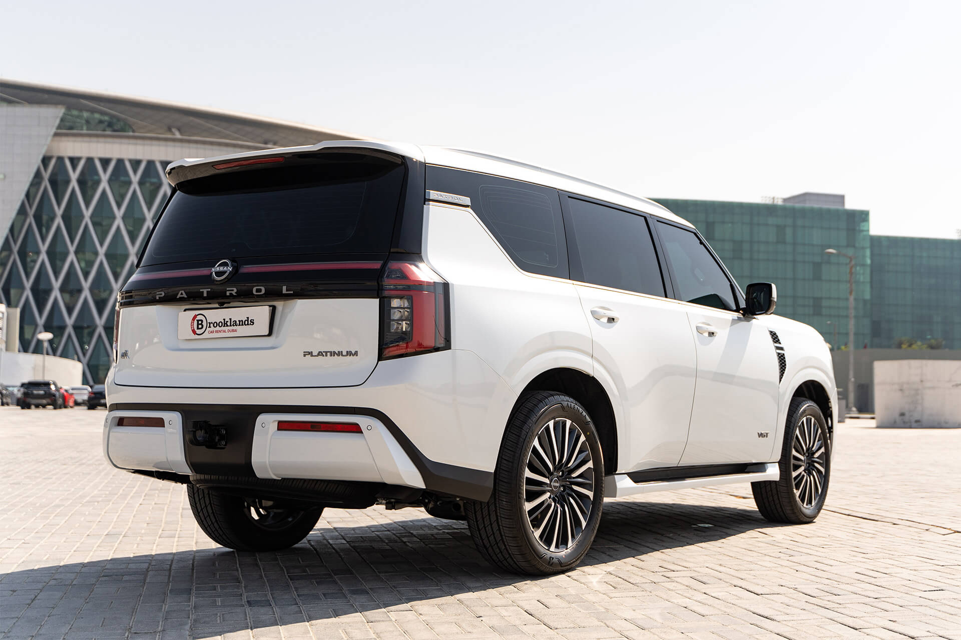 Nissan Patrol White Platinum City