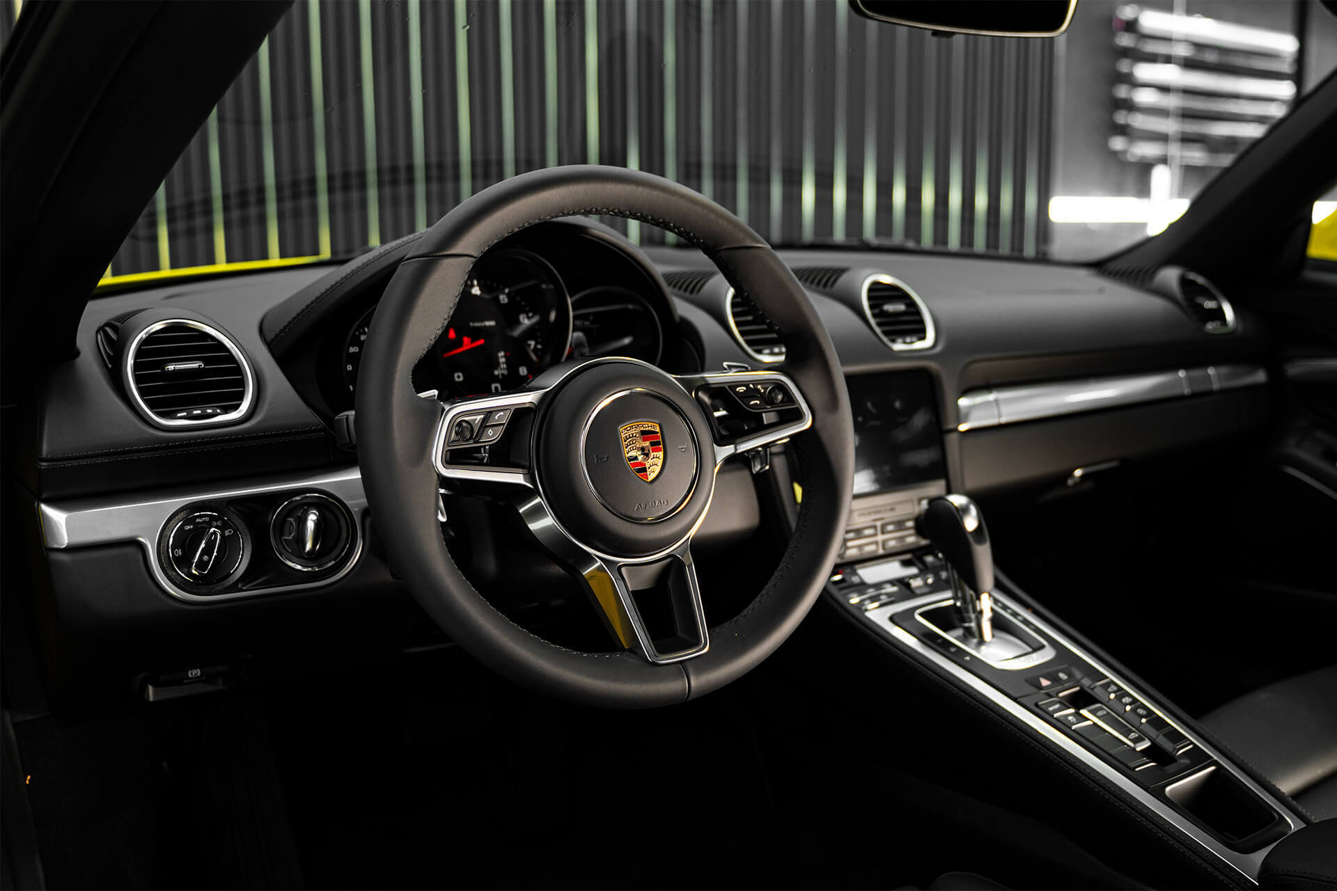 Porsche 718 Boxster Yellow