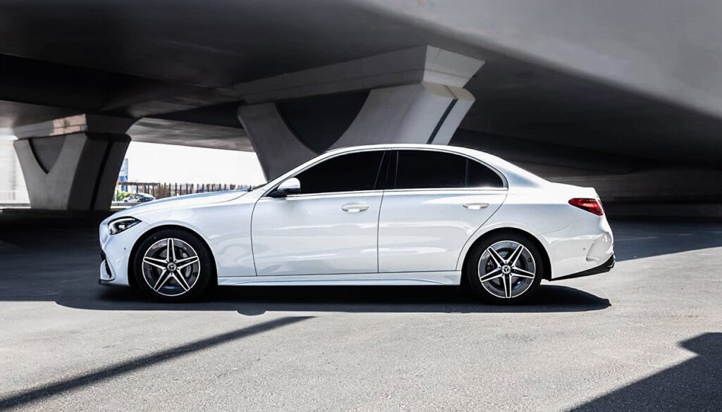 Mercedes C200 White
