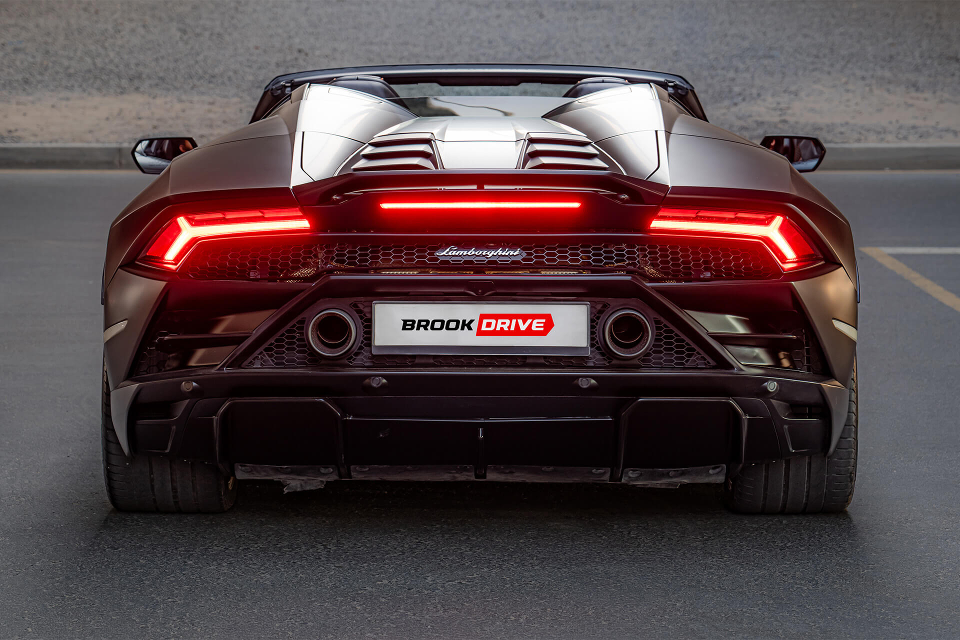 Lamborghini Huracan EVO Spider Matte Black