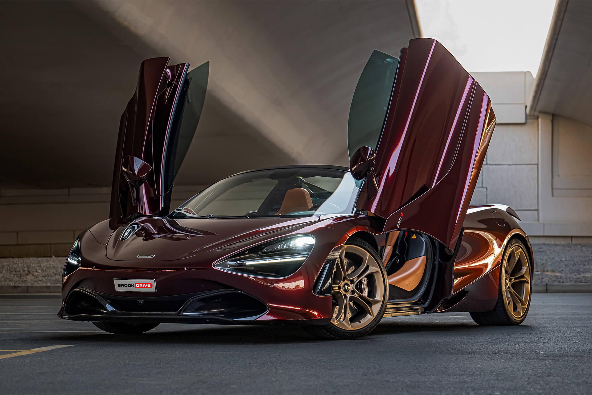 McLaren 720S Spider Amaranth Red