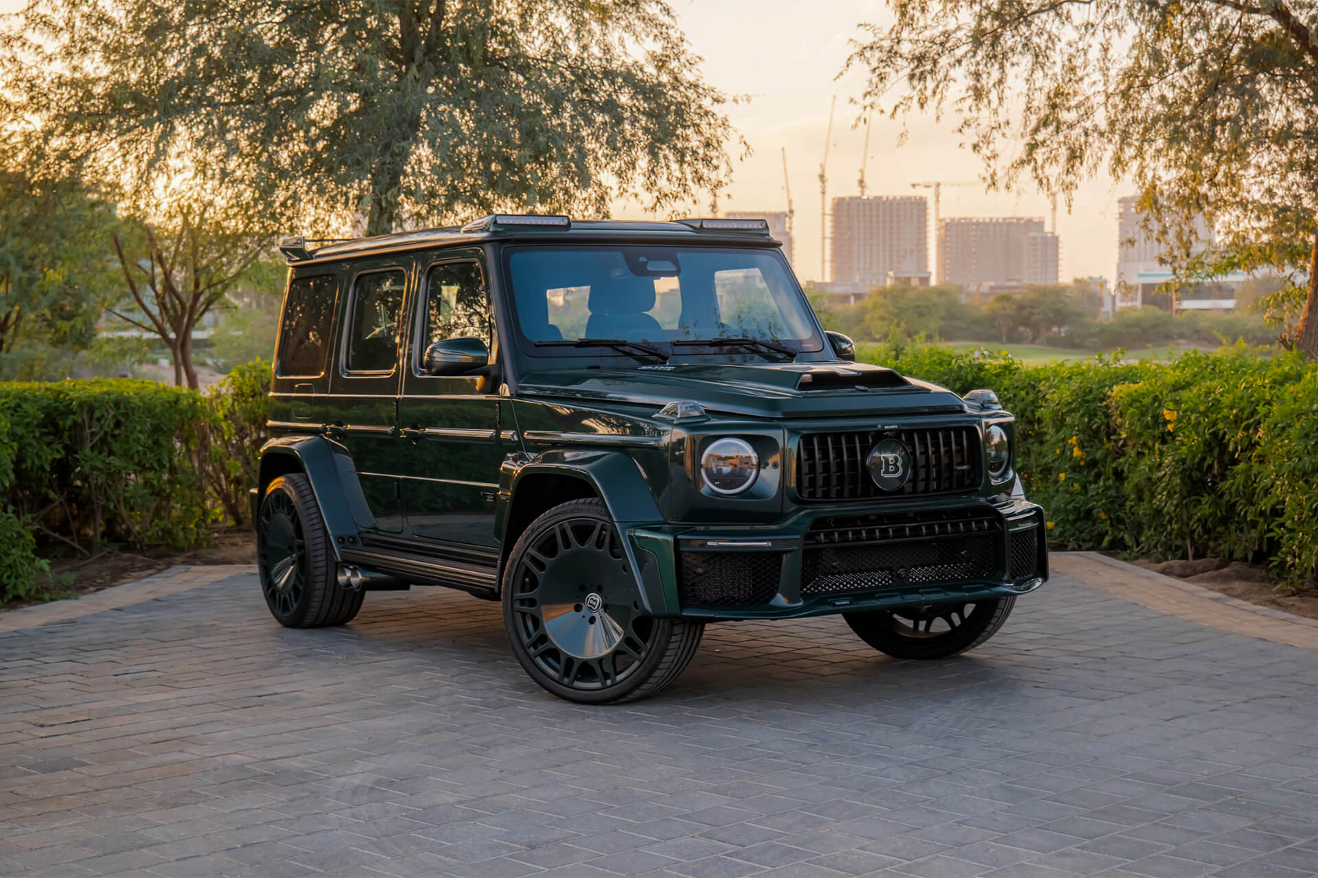 Mercedes G800 Brabus Emerald Green Metallic
