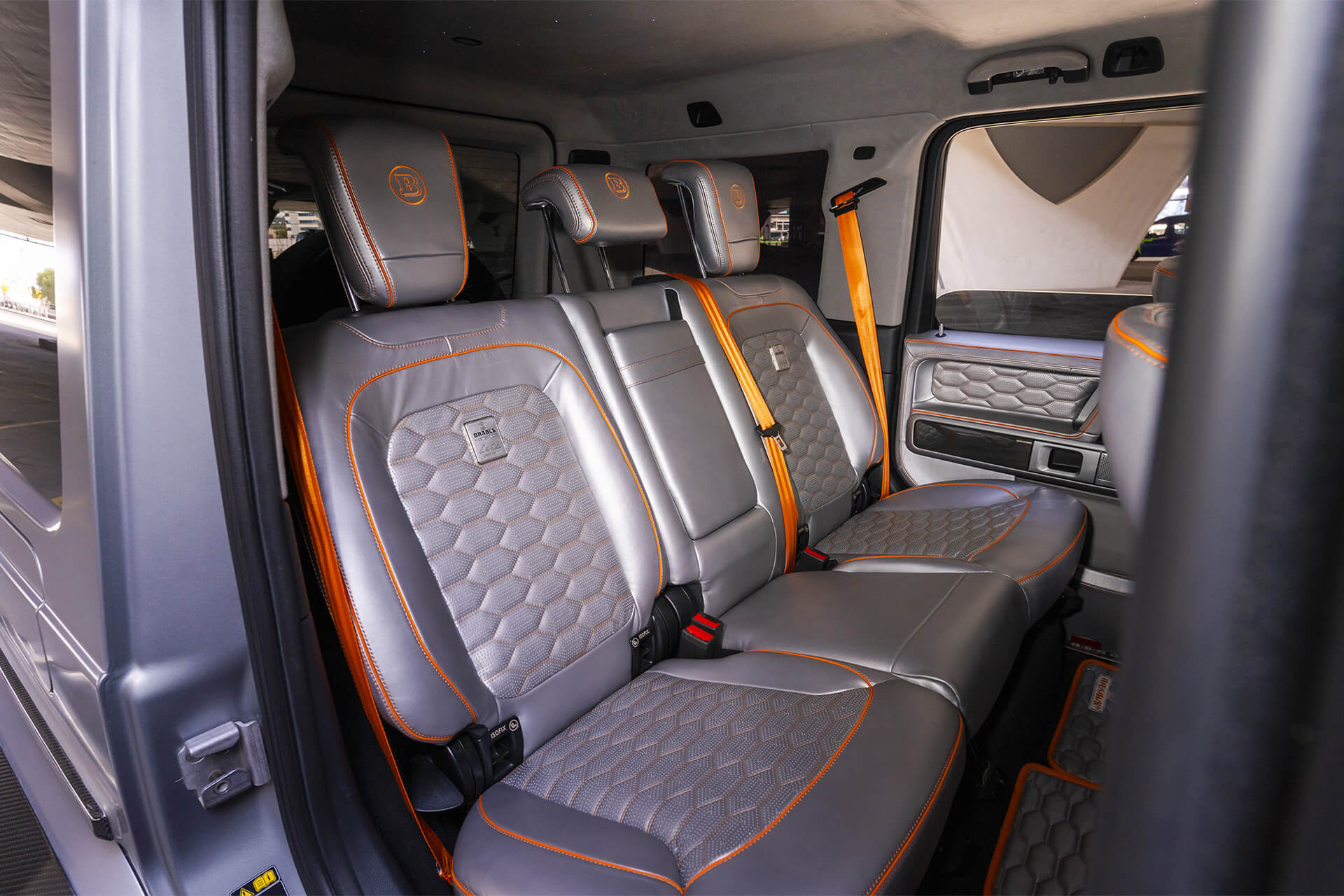 Mercedes G800 Brabus Selenite Grey Magno