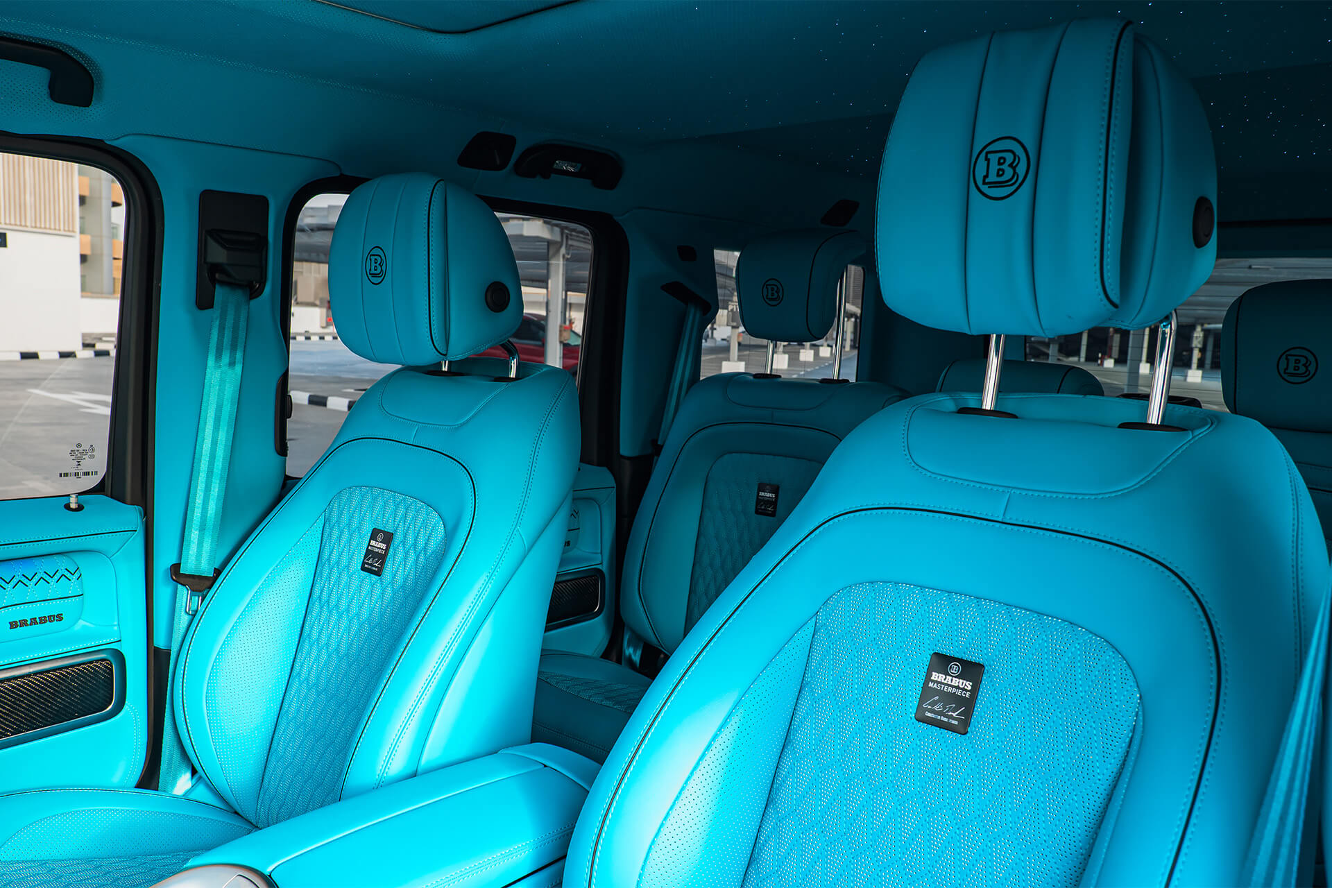 Mercedes G900 Brabus Rocket Turquoise