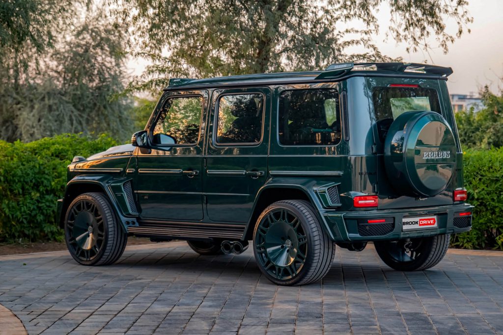 Mercedes G800 Brabus Emerald Green Metallic