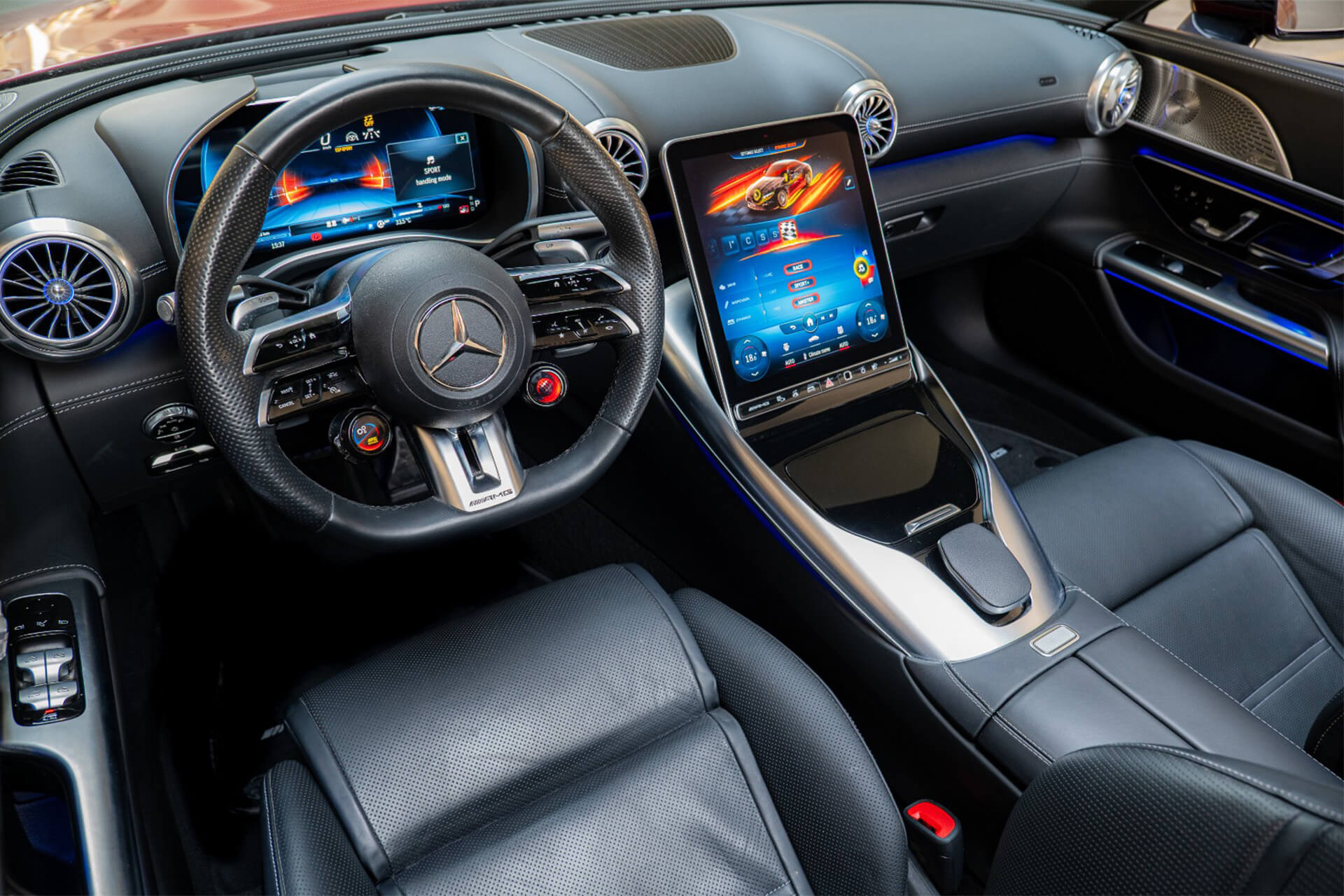 Mercedes SL63 AMG Patagonia Red Metallic