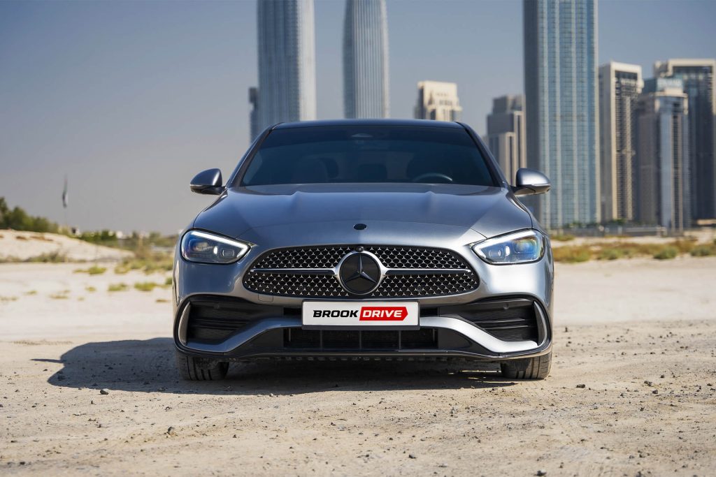 Mercedes C200 Silver Metallic