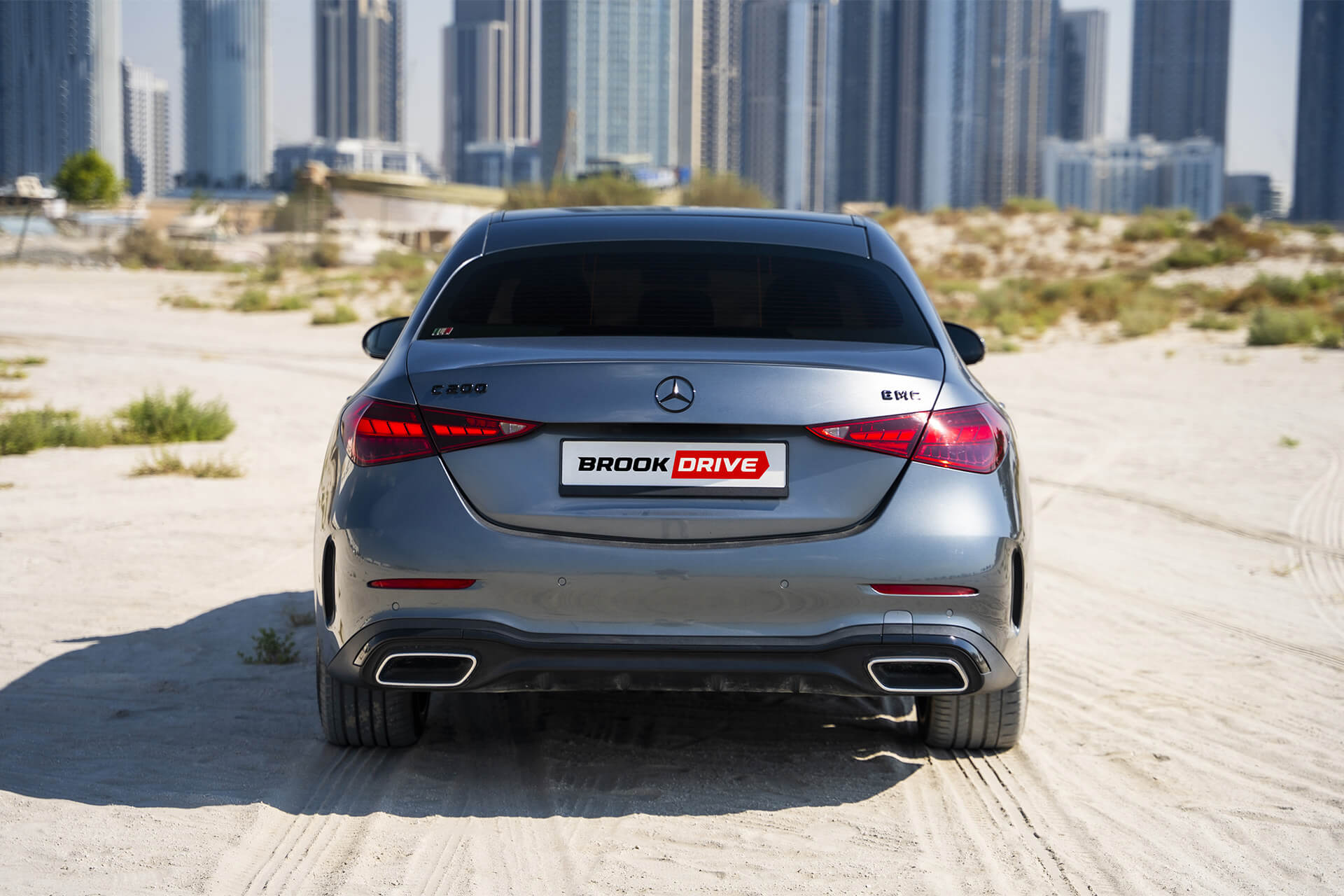 Mercedes C200 Silver Metallic