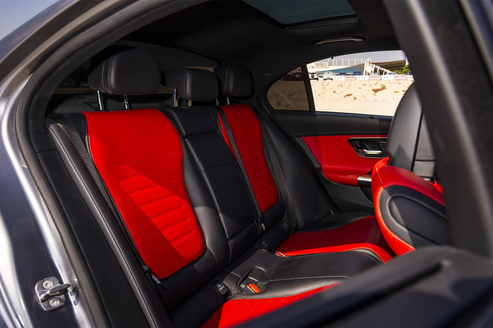 Mercedes C200 Silver Metallic