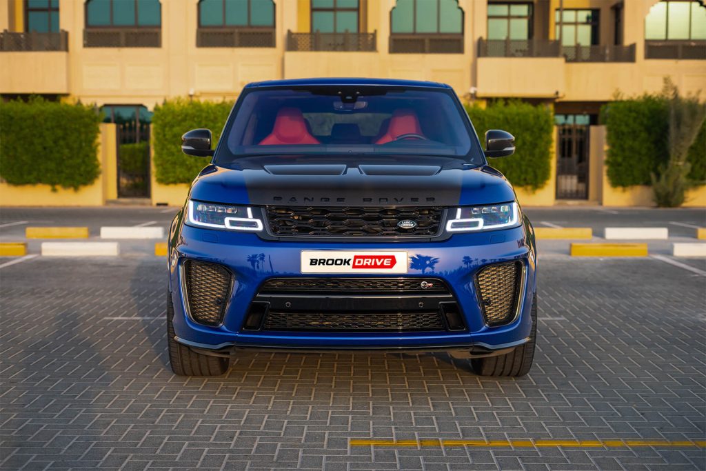 Range Rover SVR Estoril Blue